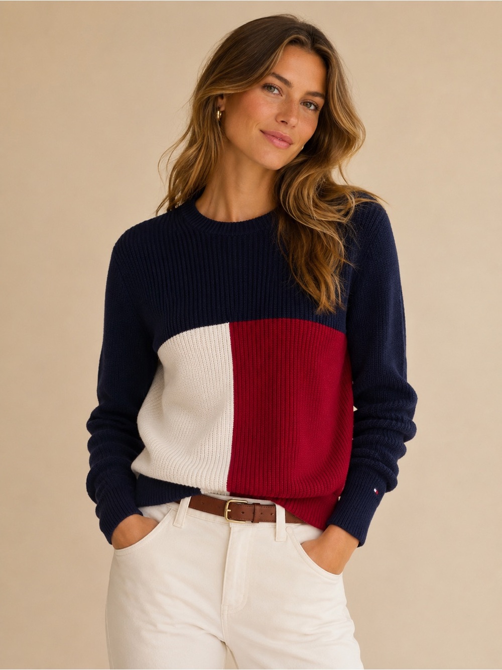 Tommy Hilfiger Preppy Cotton Sweater